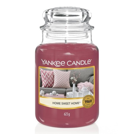 offerta a tempo: yankee candle candela profumata in giara grande | dolce casa | durata fino a 150 ore — 36% da 34,90 € a 22,29 €