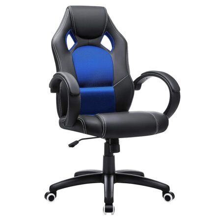 offerta a tempo: songmics poltrona girevole sedia direzionale ergonomica da ufficio studio regolabile con rotelle obg56l — 23% da 116,49 € a 89,99 €