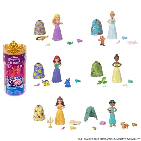 offerta a tempo: mattel disney princess 6 mini bambole — 52% da 20,99 € a 9,99 €