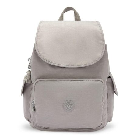 offerta a tempo: kipling city pack zaino medio, grey gris (grigio) — 38% da 109,90 € a 67,94 €