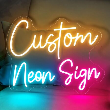 offerta a tempo: insegna al neon led personalizzabile, scritta led personalizzabile — 15% da 29,99 € a 25,49 €