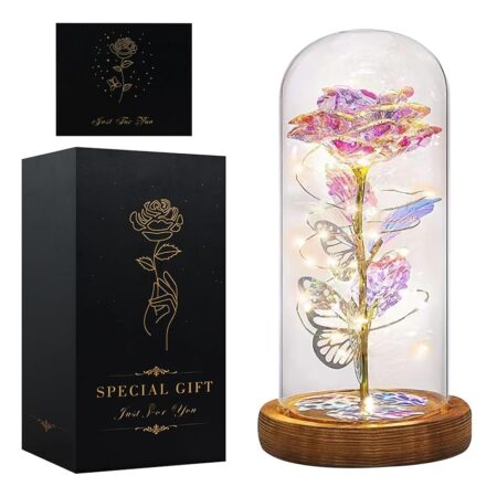 offerta a tempo: rosa eterna da regalo per fidanzati — 55% da 21,97 € a 9,99 €