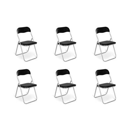 offerta a tempo: dmora set di 6 sedie pieghevoli — 47% da 96,99 € a 50,99 €