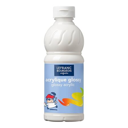 offerta a tempo: lefranc bourgeois acrilico glossy 500 ml vernice trasparente con brillantini — 17% da 15,50 € a 12,93 €