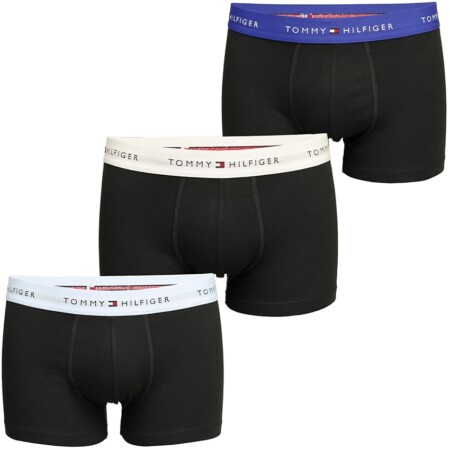 offerta a tempo: tommy hilfiger uomo pantaloncini boxer confezione da 3 con fascia con logo — 33% da 39,90 € a 26,79 €