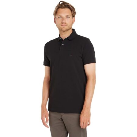 offerta a tempo: tommy hilfiger maglietta polo maniche corte uomo 1985 regular fit — 39% da 79,90 € a 49,12 €