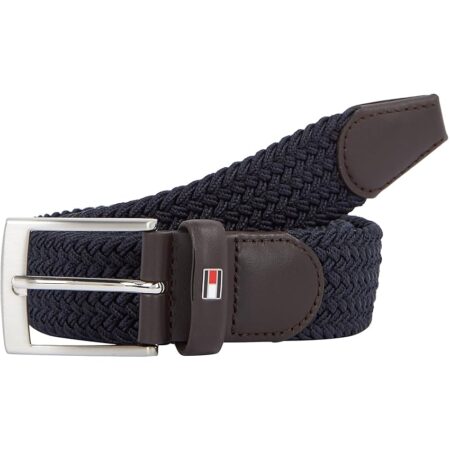 offerta a tempo: tommy hilfiger uomo cintura new adan belt 3.5 cintura in tessuto — 40% da 49,90 € a 29,95 €