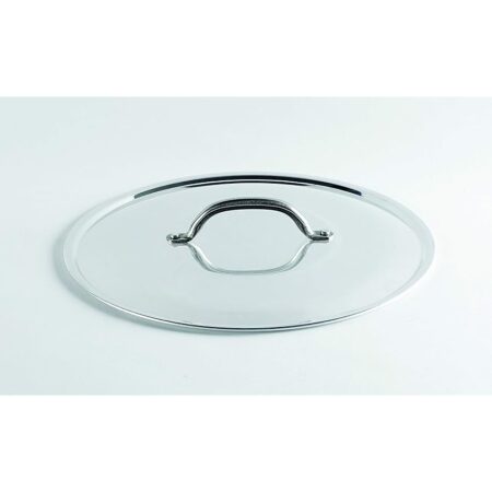 offerta a tempo: pentole agnelli alluminio 2 mm coperchio tondo con ponticello senza orlo — 12% da 14,00 € a 12,35 €