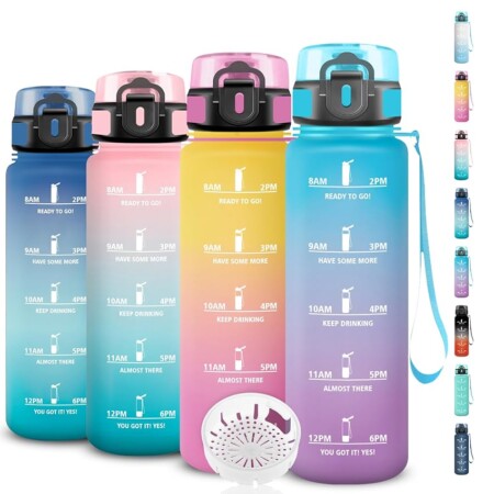 offerta a tempo: borraccia palestra, borraccia 1 litro — 15% da 12,99 € a 11,04 €