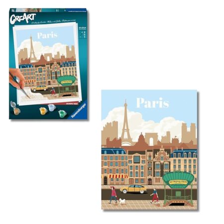 offerta a tempo: ravensburger creart city, parigi — 32% da 24,90 € a 16,92 €