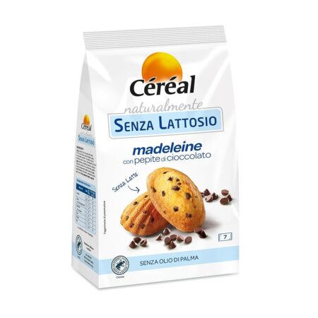 offerta a tempo: céréal le originali madeleine con pepite di cioccolato, merendine senza lattosio — 16% da 3,95 € a 3,30 €