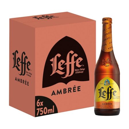offerta a tempo: leffe ambrée 6 birre in bottiglia da 750ml — 33% da 25,74 € a 17,22 €