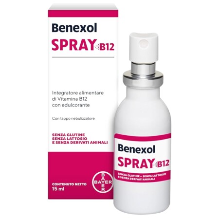 offerta a tempo: benexol b12 spray integratore b12, vitamina b12 1000 mcg — 28% da 19,90 € a 14,38 €