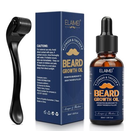 offerta a tempo: olio e rullo per la crescita della barba — 38% da 13,99 € a 8,73 €