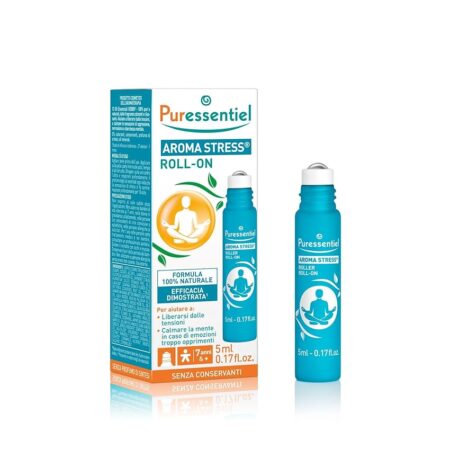 offerta a tempo: puressentiel sonni sereni, roller stress ai 12 oli essenziali — 36% da 10,90 € a 6,97 €