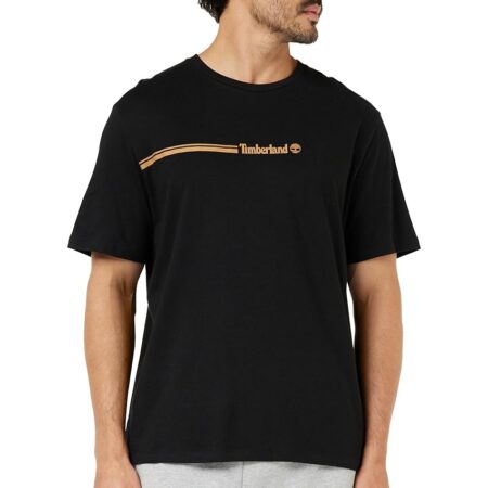 offerta a tempo: timberland maglietta a maniche corte 3 tier3 t shirt, nero — 15% da 30,00 € a 25,64 €