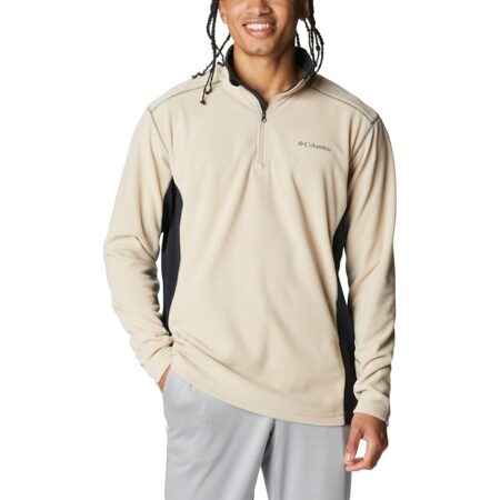 offerta a tempo: columbia klamath range 2 half zip, felpa in pile uomo — 24% da 35,00 € a 26,65 €