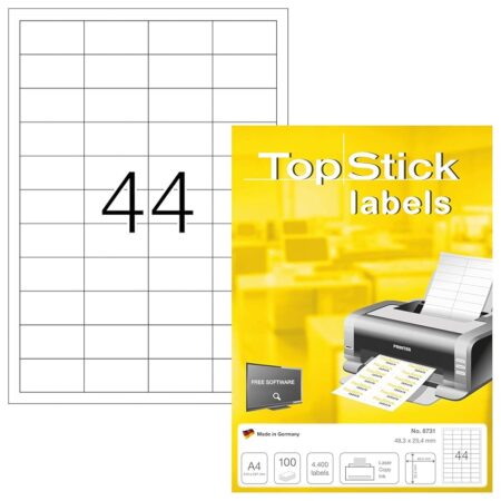 offerta a tempo: topstick etichette universali, 48,3 x 25,4 mm — 19% da 13,27 € a 10,75 €