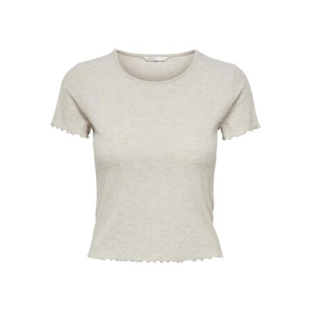 offerta a tempo: only onlemma s/s short top noos jrs, pumice stone/dettagli: melange — 25% da 14,99 € a 11,24 €