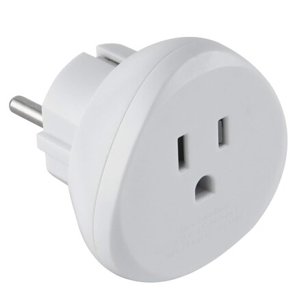 offerta a tempo: electraline 70059 adattatore da viaggio usa verso francia/europa — 28% da 8,09 € a 5,79 €