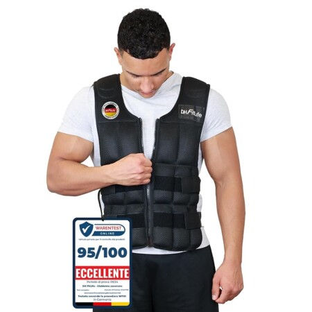 offerta a tempo: dh fitlife gilet pesi 20 kg per la costruzione muscolare e l'allenamento della forza — 11% da 79,95 € a 71,00 €
