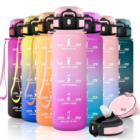 offerta a tempo: motswedi borraccia con cannuccia, 1l senza bpa — 17% da 11,99 € a 9,99 €