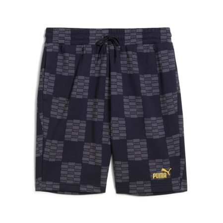 offerta a tempo: puma united aop shorts 10" tr, pantaloncini lavorati a maglia uomo — 33% da 39,95 € a 26,80 €