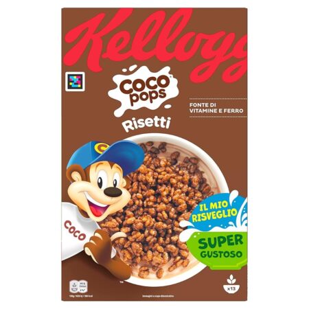 offerta a tempo: coco pops cereali risetti 400gr. — 42% da 4,59 € a 2,68 €
