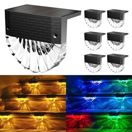 offerta a tempo: set di 6 lampade alimentate ad energia solare da giardino — 53% da 18,98 € a 9,01 €