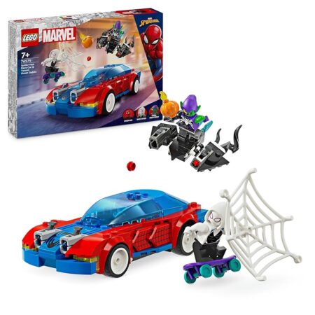 offerta a tempo: lego marvel auto da corsa di spider man e venom goblin — 30% da 29,99 € a 20,99 €