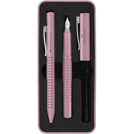 offerta a tempo: faber castell set stilo, sfera grip 2010 rose shadows — 15% da 21,00 € a 17,94 €