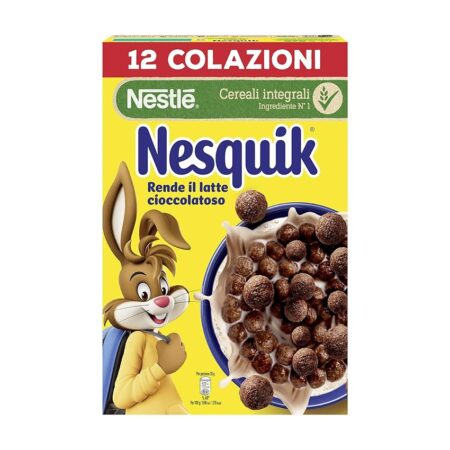 offerta a tempo: nesquik palline con cereali integrali al cacao 375gr. — 52% da 3,99 € a 1,92 €