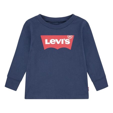 offerta a tempo: levi's lvb l/s batwing tee 6e8646, maglietta a manica lunga bambini e ragazzi — 21% da 20,00 € a 15,90 €