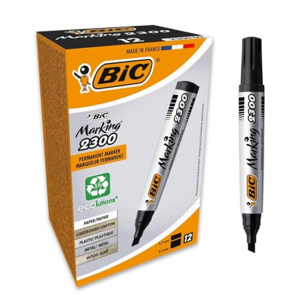 offerta a tempo: bic 12 pennarelli permanenti — 49% da 11,01 € a 5,59 €