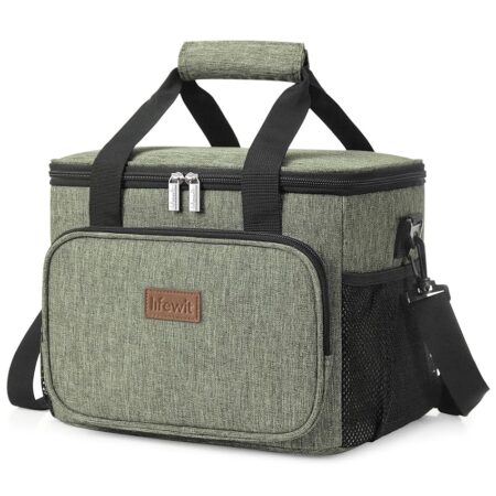 offerta a tempo: lifewit borsa termica porta pranzo 15l(24 lattine) — 14% da 26,99 € a 23,19 €