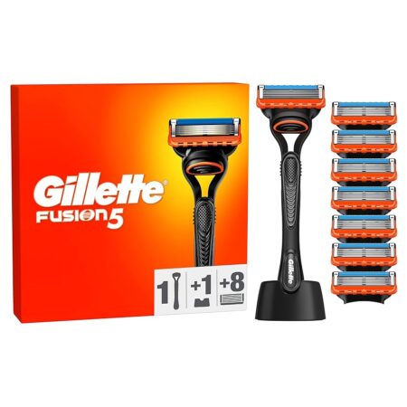 offerta a tempo: gillette fusion 5 rasoio uomo, 1 rasoio a mano libera — 13% da 33,49 € a 28,99 €
