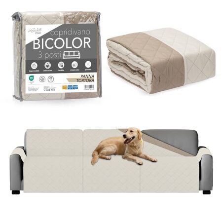 offerta a tempo: la suite 08 store copridivano 3 posti con braccioli double face — 24% da 32,90 € a 24,99 €