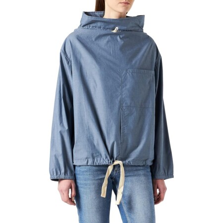 offerta a tempo: g star donna mock neck shirt, blu (lt cloud d19709 c894 0024) — 32% da 99,95 € a 68,47 €