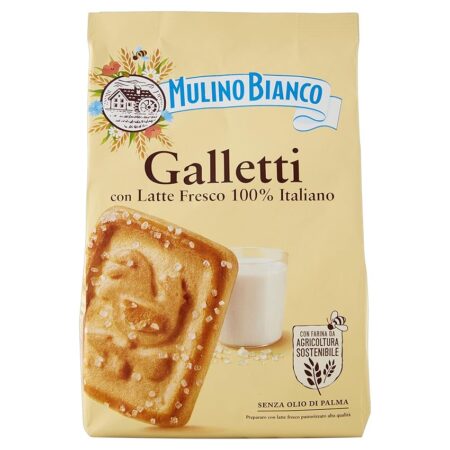 offerta a tempo: mulino bianco biscotti frollini galletti con latte fresco 100% italiano — 34% da 1,85 € a 1,23 €