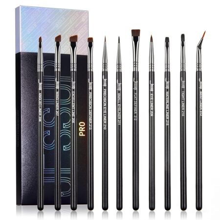offerta a tempo: jessup set 11 pennelli eyeliner occhi professionali linea a punta piatta conica angolata — 15% da 29,98 € a 25,48 €