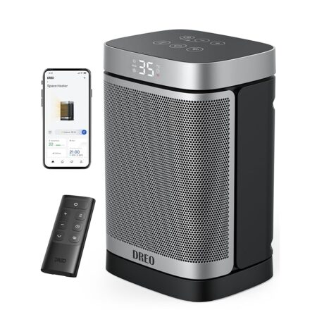 offerta a tempo: dreo riscaldatore intelligente per spazio, riscaldatore elettrico in ceramica ptc — 15% da 79,99 € a 67,99 €