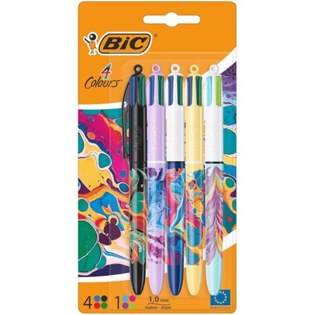 offerta a tempo: bic 4 colori hydro dipping, penne multicolore — 21% da 18,29 € a 14,49 €