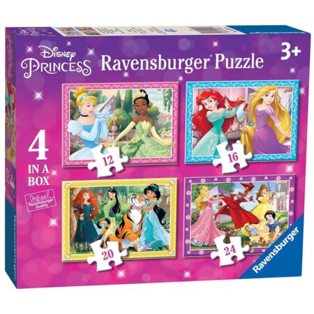 offerta a tempo: ravensburger puzzles princesas disney 4 pack | puzzle bambini 3 anni in su | regalo — 19% da 9,49 € a 7,64 €