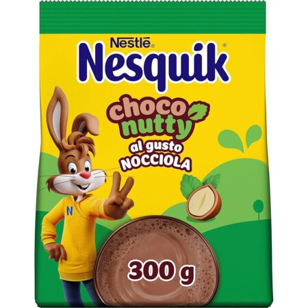 offerta a tempo: nesquik choconutty gusto nocciola – 300gr. — 40% da 4,15 € a 2,49 €