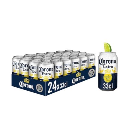 offerta a tempo: corona extra 24 birre in lattina da 330ml — 27% da 33,60 € a 24,69 €