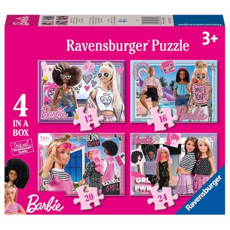 offerta a tempo: ravensburger puzzles barbie 4 pack | puzzle bambini 3 anni in su | regalo bimba — 15% da 8,99 € a 7,64 €