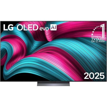 offerta a tempo: lg oled evo ai c5 tv 77 pollici, smart tv 4k — 26% da 3.499,00 € a 2.587,90 €