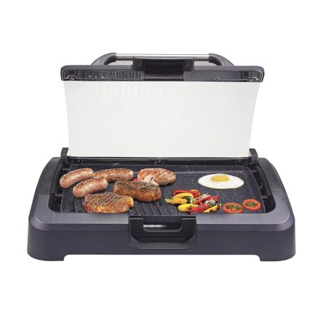 offerta a tempo: beper piastra elettrica da cucina con coperchio — 39% da 99,00 € a 59,90 €