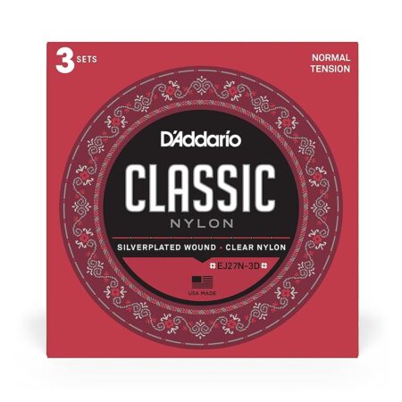 offerta a tempo: d'addario corde per chitarra corde per chitarra classica in nylon — 15% da 27,90 € a 23,85 €