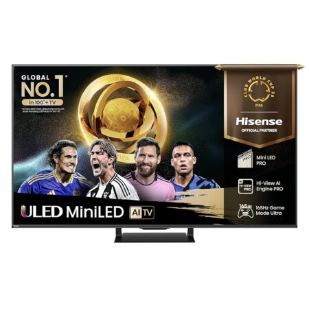 offerta a tempo: hisense tv 65" mini led 165hz 4k 2025 65u72q pro, smart tv vidaa u9 con 1000+app — 4% da 877,00 € a 845,00 €